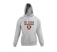 U.S. SALERNITANA 1919 Hoodie Io Tifo - Sudadera con Capucha Unisex para niños y Adolescentes