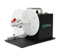 U.S. Solid Máquina Automática de Rebobinadora de Etiquetas, Soporte de Núcleo 1"/1.5"/3", Ancho Máximo 80 mm, Rebobinado Bidireccional