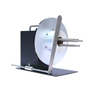 U.S. Solid Máquina Rebobinadora Automática de Etiquetas, Soporte de Núcleo Ajustable de 1 a 4 Pulgadas, Ancho Máximo 150 mm, Diámetro del Rollo 220 mm