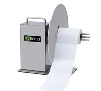 U.S. Solid Rebobinadora Automática de Etiquetas 1-4 Pulgadas con Soporte Ajustable, Ancho Máximo de Etiqueta 150 mm, Diámetro de Rollo 300 mm