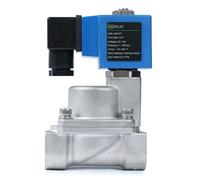 U.S. Solid Válvula Solenoide de Alta Presión - 3/4 Pulgadas, 100 Bar, Acero Inoxidable, 12 V CC, Alta Temperatura, Eléctrica, -60-120 ℃