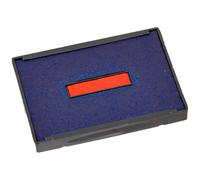 U. S. Stamp & Sign Trodat T4727 Dater Replacement Pad 1.625 Inches Width x 2.5 Inches Depth Red/Blue (P4727BR)
