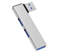 U SB Hub para ordenador portátil | Extensión de puerto USB 3.0 | de datos de alta velocidad de 5 Gb/s, alargador USB portátil para oficina, viaje, escuela, familia