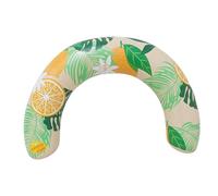 U Shape Printed Floats, Pool Floats Adult, Elastic Beach Pool Ring with Authentic Design, Fun Summer Pools Accessory, Men Women Floater for Outdoor, Vacation Party Beach Lake River Travel Play Game