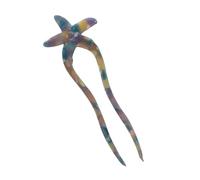 U-Shaped Hair Pins, Elegant Starfish Hairpin, Secure Hold Long & Thick Hair, Stylish & Versatile Accessory, Durable & Lightweight, Perfect For Birthdays & Mother’s Day 5.31x1.85 Inches