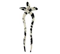 U Shaped Hair Pins, Women Starfish Hairpin, Elegant Long Thickhair, 5,31 x 1,85 in Versatile Hair Accessories, Stylish Headwear Pin for Birthdays, Mother's Day, Special Ocasiones