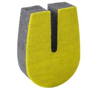 U Shaped Non Scratch,Dish Washing Sponge - For Restaurant Cafeteria Ceramic Glaze High-End Tableware Stainless Steel Pots