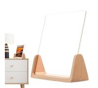 U Shaped Picture Frame - Desktop Photos Display Stand, Rustic Wooden Table Frames Ornament, Elegant Home Decoration Holder | Suitable for Bedroom Office Shelf Memory Photo Showcase, 5x7.01 inches