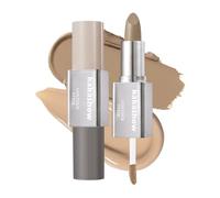 U-Shinein 2 en 1 Contour Stick:Cream Contour & Liquid Bronzer,Seamless Blending,Natural Finish,Long Lasting Face Bronzer Makeup 02 Medium Grey