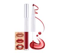 U-Shinein 2-in-1 Lip Liner & Gloss Stick Lustrous Berry Rose | Waterproof long-lasting color, nourishing for precise lines, all-day wear, glossy lustrous berry rose tint