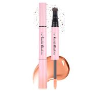 U-Shinein Bolígrafo 2 en 1 Freckle Pen & Liquid Blush, Waterproof Long Lasting Fake Peckles Makeup Pen con acabado natural, sello facial Sun-Kissed para un aspecto realista (marrón mocha y naranja
