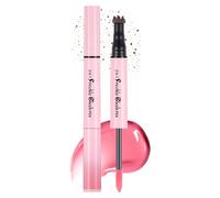 U-Shinein Bolígrafo 2 en 1 Freckle Pen & Liquid Blush, Waterproof Long Lasting Fake Peckles Makeup Pen con acabado natural, sello facial Sun-Kissed para un aspecto realista (marrón oscuro + rosa