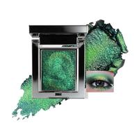 U-Shinein Chameleon Eyeshadow,Holographic Multichrome Glitter Eyeshadow,Colour Shift Effect for Green Makeup,Highly Pigmented&Long Lasting Shimmer Green