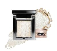 U-Shinein Chameleon Gold Eyeshadow, Holographic Multichrome Eyeshadow | Holographic multichrome colour-shift effect, highly pigmented, long-lasting, smooth texture, for daily & party makeup