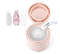 U-Shinein Cushion Gradient Painting Gel, Ombre Nails Aura Nails Full Coverage Precise Control of Each StrokeLong Lasting French Manicure Soak Off UV LED DIY Nail Art,White