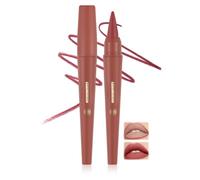 U-Shinein Delineador de labios rojo, creamy waterproof lipliner Pencil | Lápiz delineador de labios con acabado mate, de larga duración, altamente pigmentado, a prueba de manchas