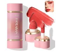 U-Shinein Liquid Blush & Lip Gloss Duo 04 | Highly pigmented 2-in-1 color, long-lasting natural finish, cheeks & lips, lightweight creamy, buildable coverage