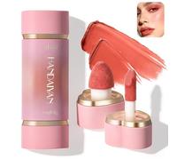 U-Shinein Liquid Blush & Lip Gloss,Long Lasting Natural Ch nd Lip Makeup Duo,Highly Pigmented Blusher Stick 03
