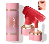 U-Shinein Liquid Blush & Lip Gloss,Long Lasting Natural Ch nd Lip Makeup Duo,Highly Pigmented Blusher Stick 06