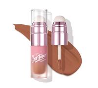 U-Shinein Liquid Concealer Highlighter Matte Face&Eye Brightener for Cool Tones,Lightweight&Moisturizing,Waterproof Long Lasting Cream Contour Stick with Blending Sponge 2#MEDIUM TAN