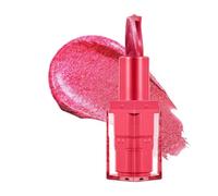 U-Shinein Star Spiral Shine Lipstick,Lip Stain with Pearly Glitter, Long Lasting&Smooth Shimmer Lip Tint,Nourishing Lipstick with Gloss Finish Amber Glazed Orange