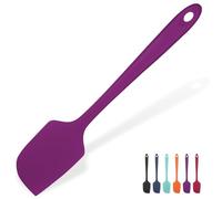 U-Taste Espátula de Silicona Grande: 315℃ Resistente al Calor Lengua Raspadora sin Costuras Flexible Antiadherente, Utensilio de Cocina para Hornear para Mezclar Remover Raspar (29cm, Morado)