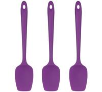 U-Taste Espátulas de Cuchara de Silicona: 315℃ Resistente al Calor Lengua Raspador de Goma Flexible, Juego de 3 Utensilios de Cocina para hornear cocinar mezclar y raspar (Púrpura)