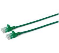 U/utp cat6a slim 1m green