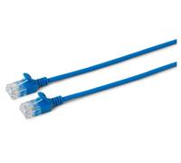 U/utp cat6a slim 3m blue