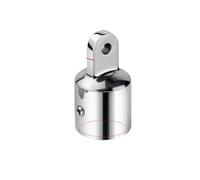 U0sqmyUAu Tapa Bimini, Tapa de Acero Inoxidable 316, Hardware Marino, Accesorio para Barco, Extremo de Ojo Bimini(25mm)