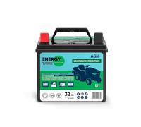 U1 Bateria 32 Ah 12v para Tractor Cortacesped | Puissance de Sortie 400 A de Potencia para Arranque Instantáneo - Larga Vida Útil