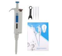 U1000 - Micropipeta manual ajustable 100 1000ul esterilizadora con pantalla digital para experimentos científicos de investigación de laboratorio