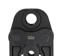 U16/U20/U25/U32 - Mordaza de prensado, tubo compuesto, compacta, mordaza de prensado, mordaza de prensado de tubos, adecuada para trabajos de conexión de tuberías (U25)