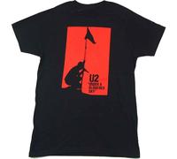 U2 - T-Shirt # S Unisex Black # Blood Red Sky