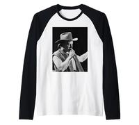 U2 Bono The Joshua Tree Tour, Cork, 1987 Camiseta Manga Raglan