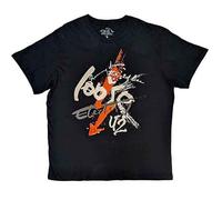 U2 - Camiseta 360 Degree Tour 2009 Loose Electricity para Adultos Unisex (XXL) (Negro)