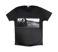 U2 Camiseta unisex para adultos con fecha de árbol de Joshua 2017, Gris, Medium