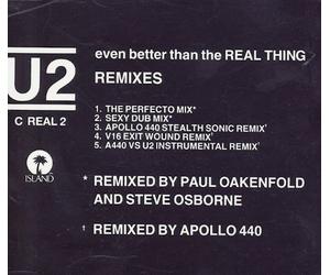 U2 - Even better than the real thing (Remixes, 5 versions, 1992)