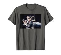 U2 Live In Cardiff Zoo TV Tour Bono con Videocámara Camiseta