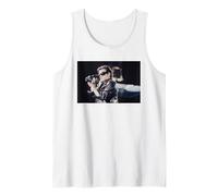 U2 Live In Cardiff Zoo TV Tour Bono con Videocámara Camiseta sin Mangas
