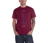 U2 T Shirt I+E London Event 2015 Tour Nuevo Oficial De Los Hombres Maroon Rojo Size L