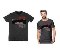 U2 - T-Shirt # S Unisex Black # War Red Rocks