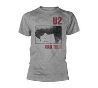 U2 T Shirt War Boy Tour Band Logo Nuevo Oficial De Los Hombres Gris Size S