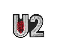 U2 The Joshua Tree Rockband Bono_1 parche patch bordado con logotipo para planchar de hierro en apliques