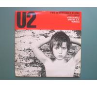 U2 Two Hearts Beat As One 7" Island ISD109 VG/EX 1983 with free single: New Years Day/Two Hearts Beat As One