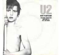 U2 - U2 New Years Day 7" Island WIP6848 EX/EX 1983 picture sleeve