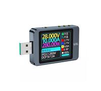 U3L USB Tester Voltmeter Ammeter with PPS Ripple Spectrum Measurement PD3.1 Fast Charging Protocol