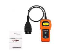 U480 Obd2 Obdii Eobd Can-bus Auto Scanner Engine Code Reader Diagnostic Tool, Orange And Black
