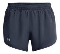 Under Armour Fly by 3In Pantalones Cortos Mujeres Gris - Gray/Downpour Gray L
