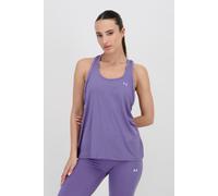 UA Knockout - Morado - Camiseta Fitness Mujer talla L